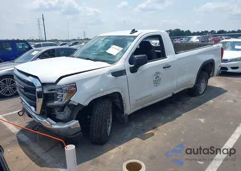 2021 GMC Sierra 1500 4Wd Long Box из США, поврежденный, VIN 3GTN9AEF7MG111466